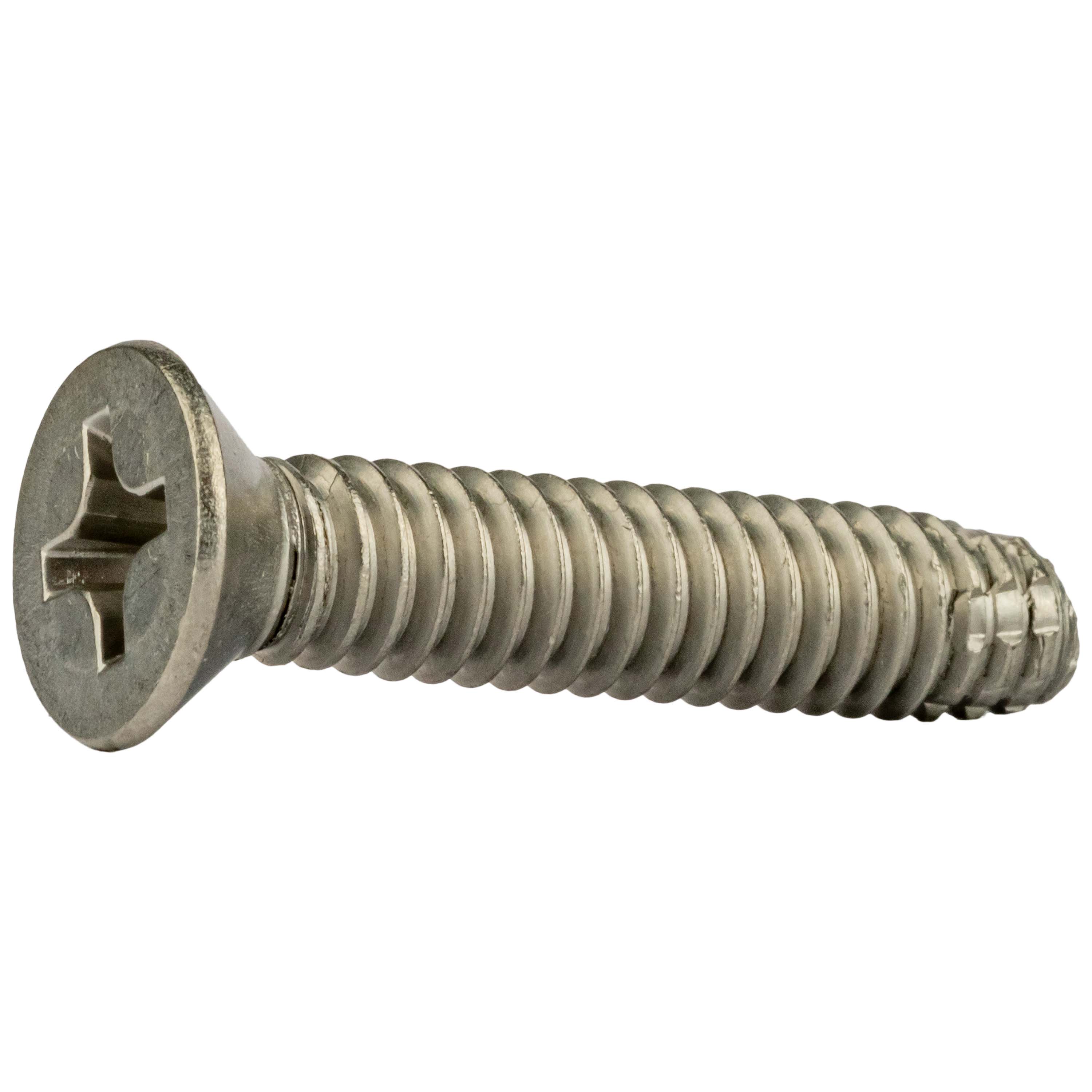 410 Thread Cutting Screws - Phillips Flat Head - F Point